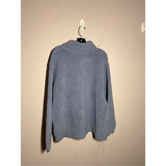 Pink blue fleece size large C16-29 - Picture 3 of 3